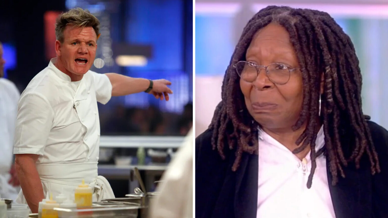Just in: Gordon Ramsay Throws Whoopi Goldberg Out of His Restaurant