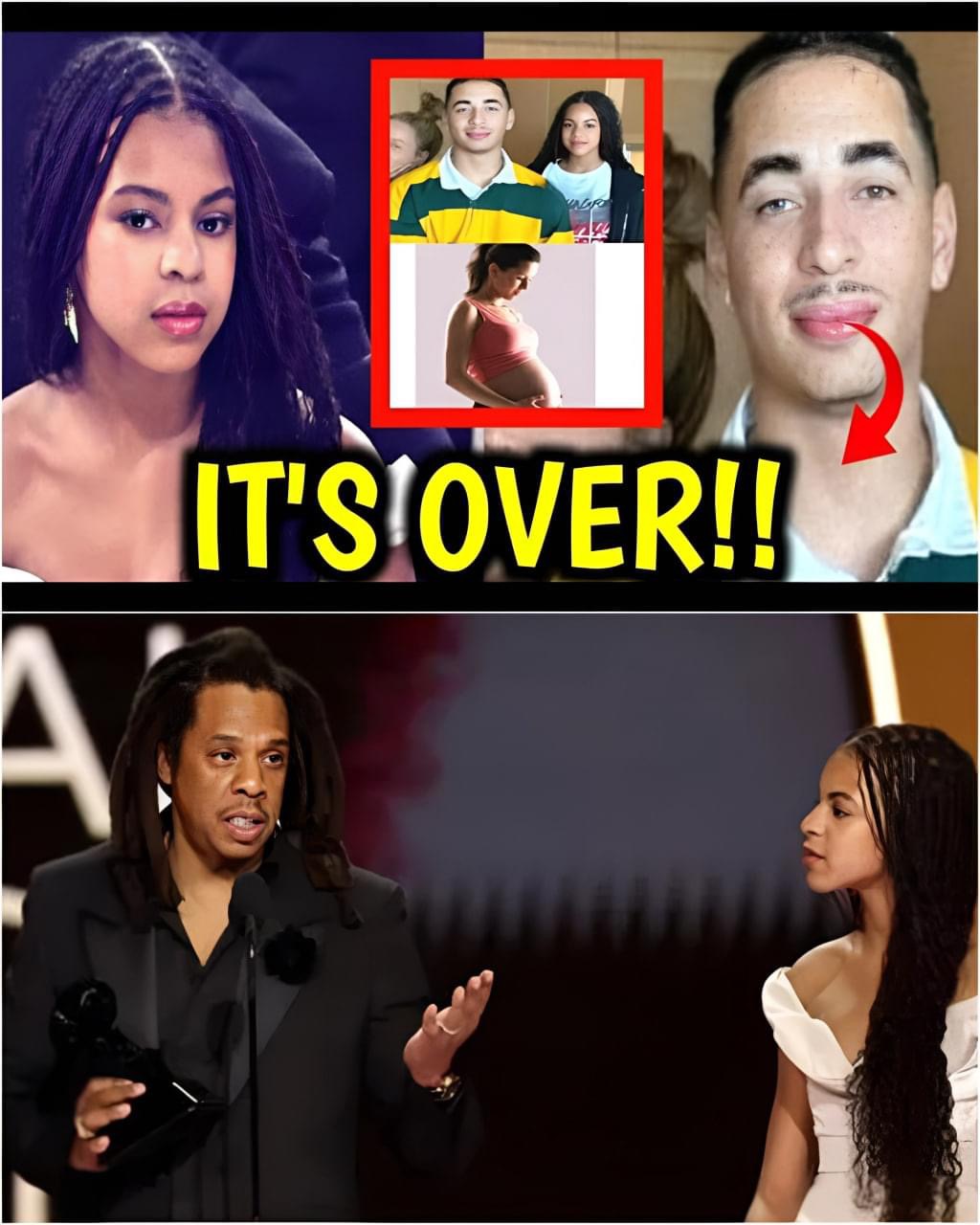“I’m not the FATHER” Blue ivy Boyfriend BREAKS UP with her after REALISING blue ivy is pregnant