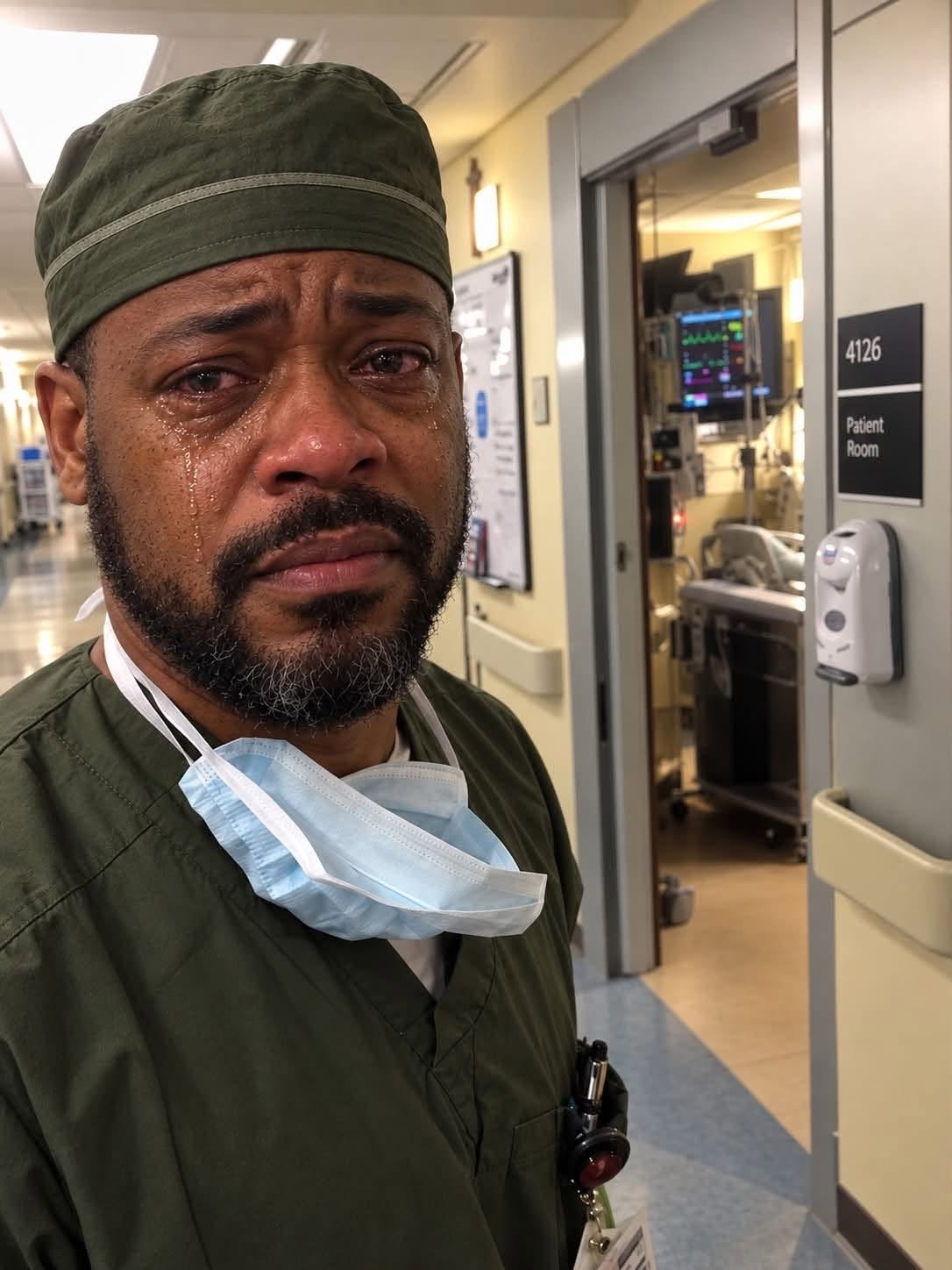 I went to surprise my husband at work