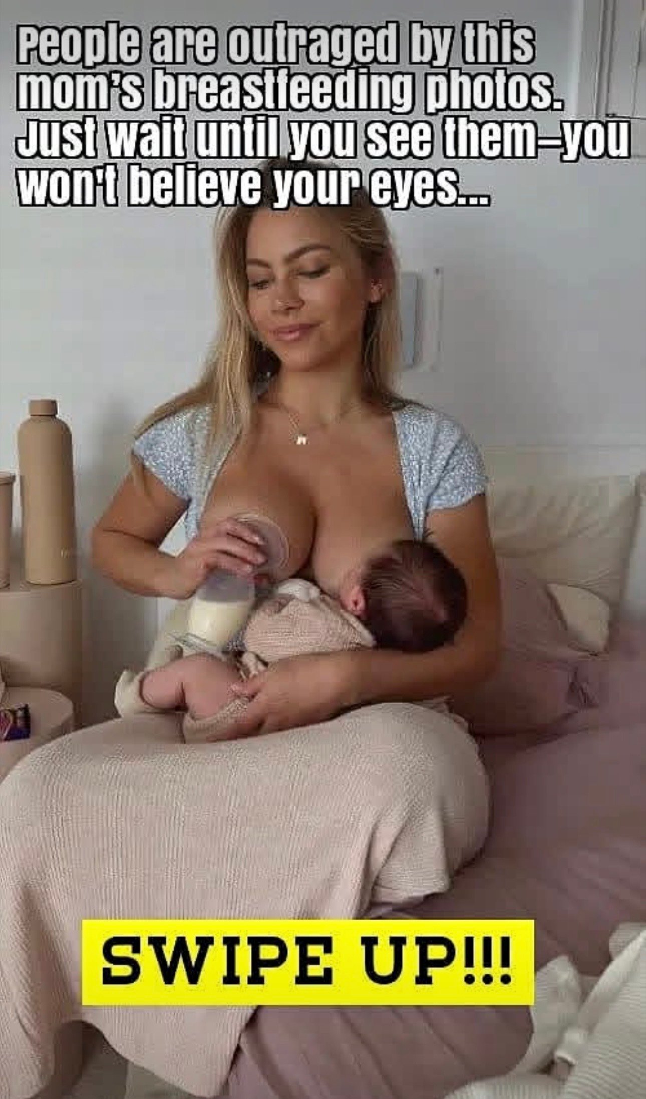 People Go Crazy on the Beach Over This Mom Breastfeeding Her Baby